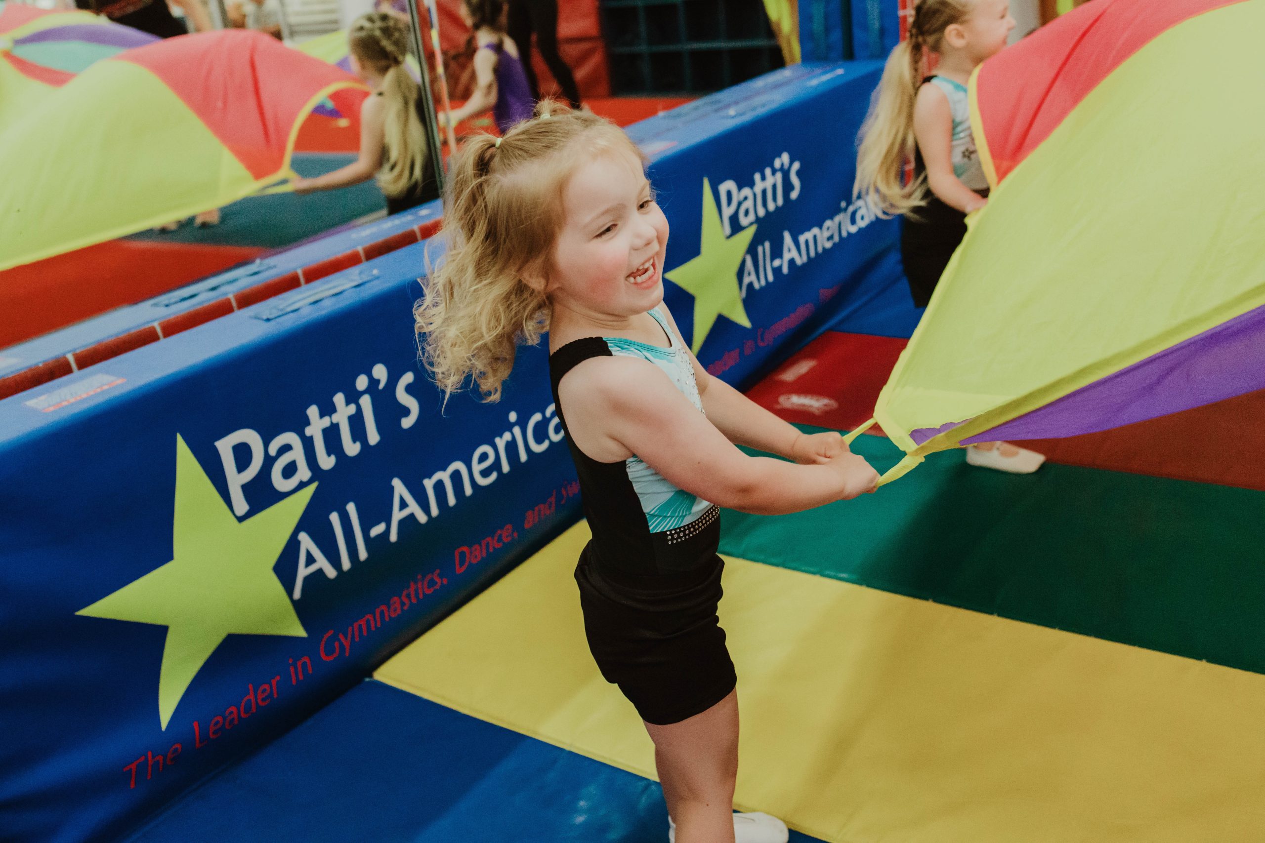 Gymnastics students at Patti's All-American