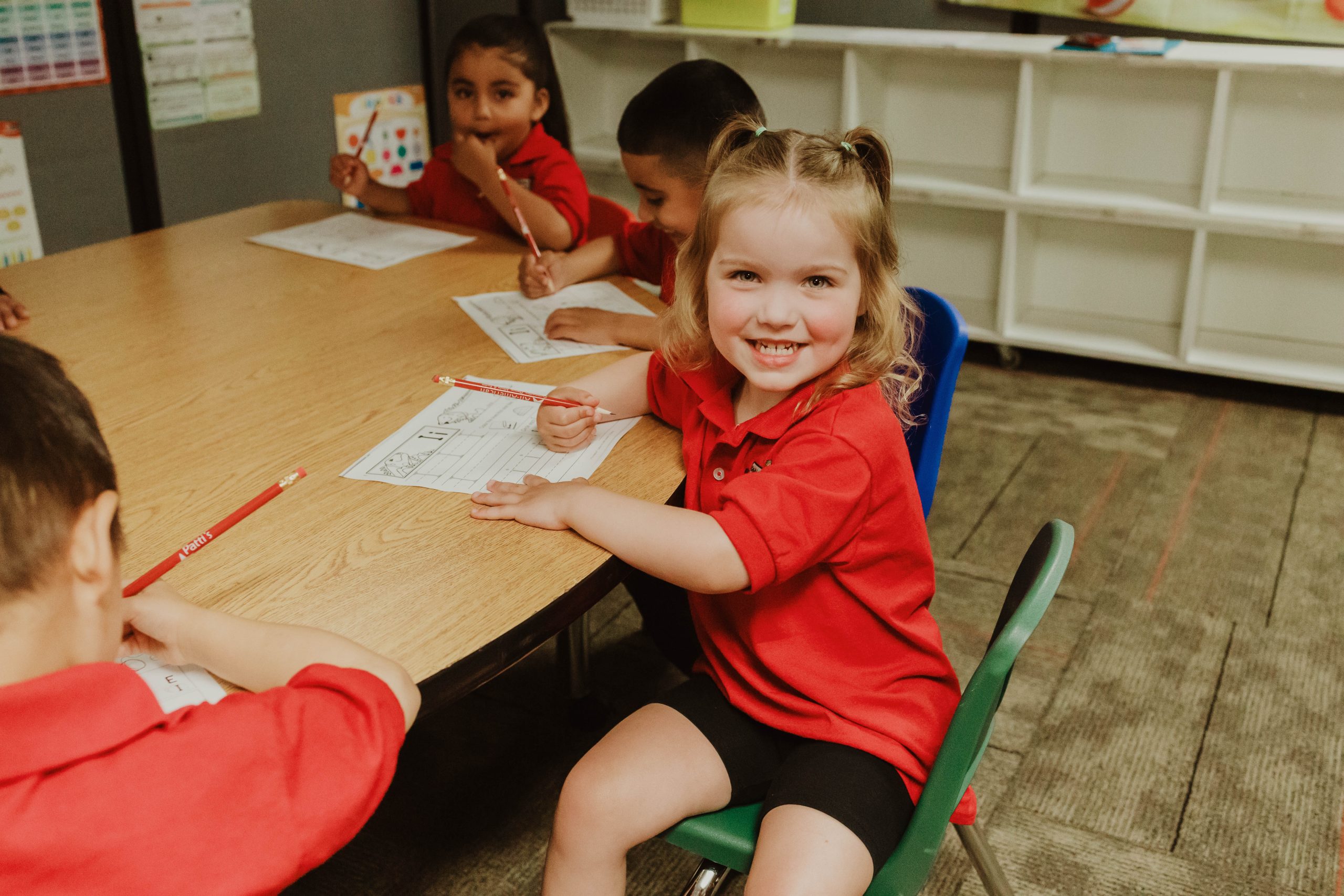 Gym-N-Learn Preschool Students at Patti's All-American